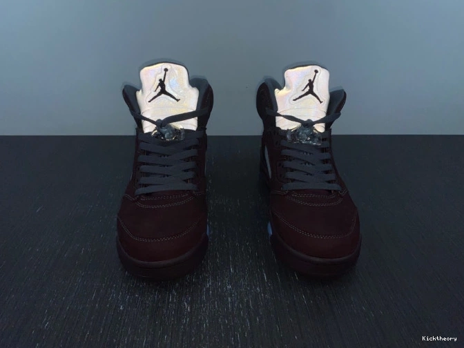 Kicktheory Burgundy Jordan Air 5 DZ4131-600 0731
